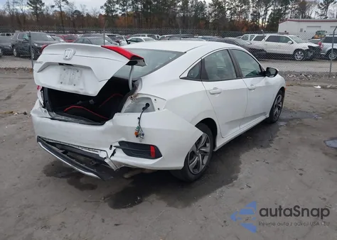 2020 Honda Civic Lx из США, поврежденный, VIN 2HGFC2F61LH523473